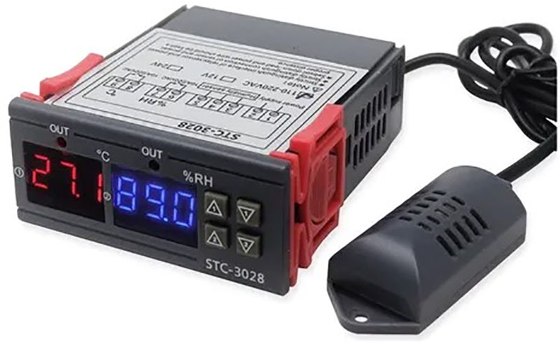 Controlador de temperatura y humedad